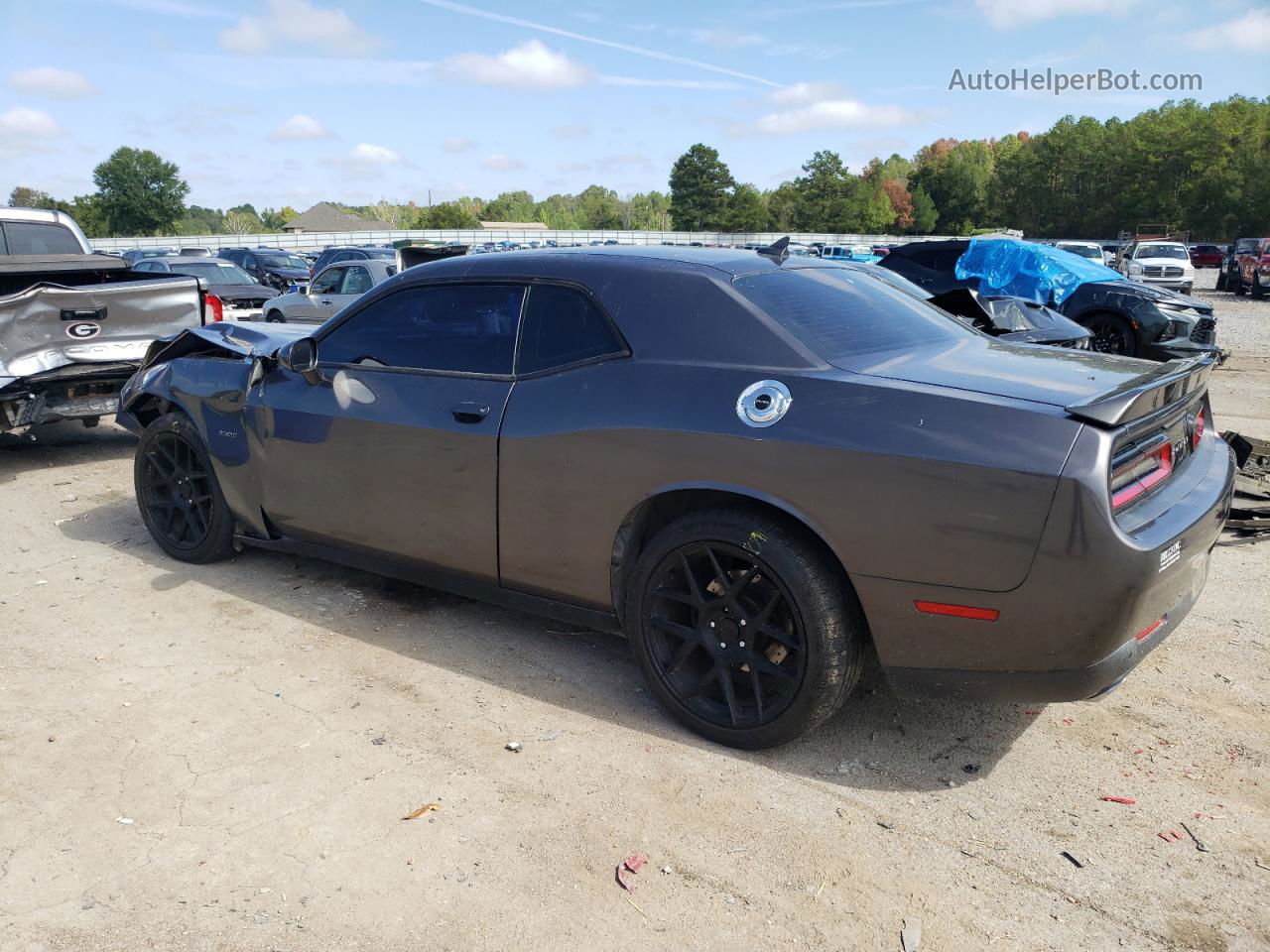 2015 Dodge Challenger Sxt Plus Gray vin: 2C3CDZBT9FH701271