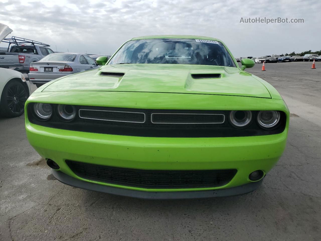 2015 Dodge Challenger Sxt Plus Green vin: 2C3CDZBT9FH747635