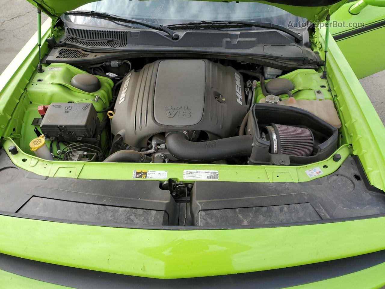 2015 Dodge Challenger Sxt Plus Зеленый vin: 2C3CDZBT9FH747635