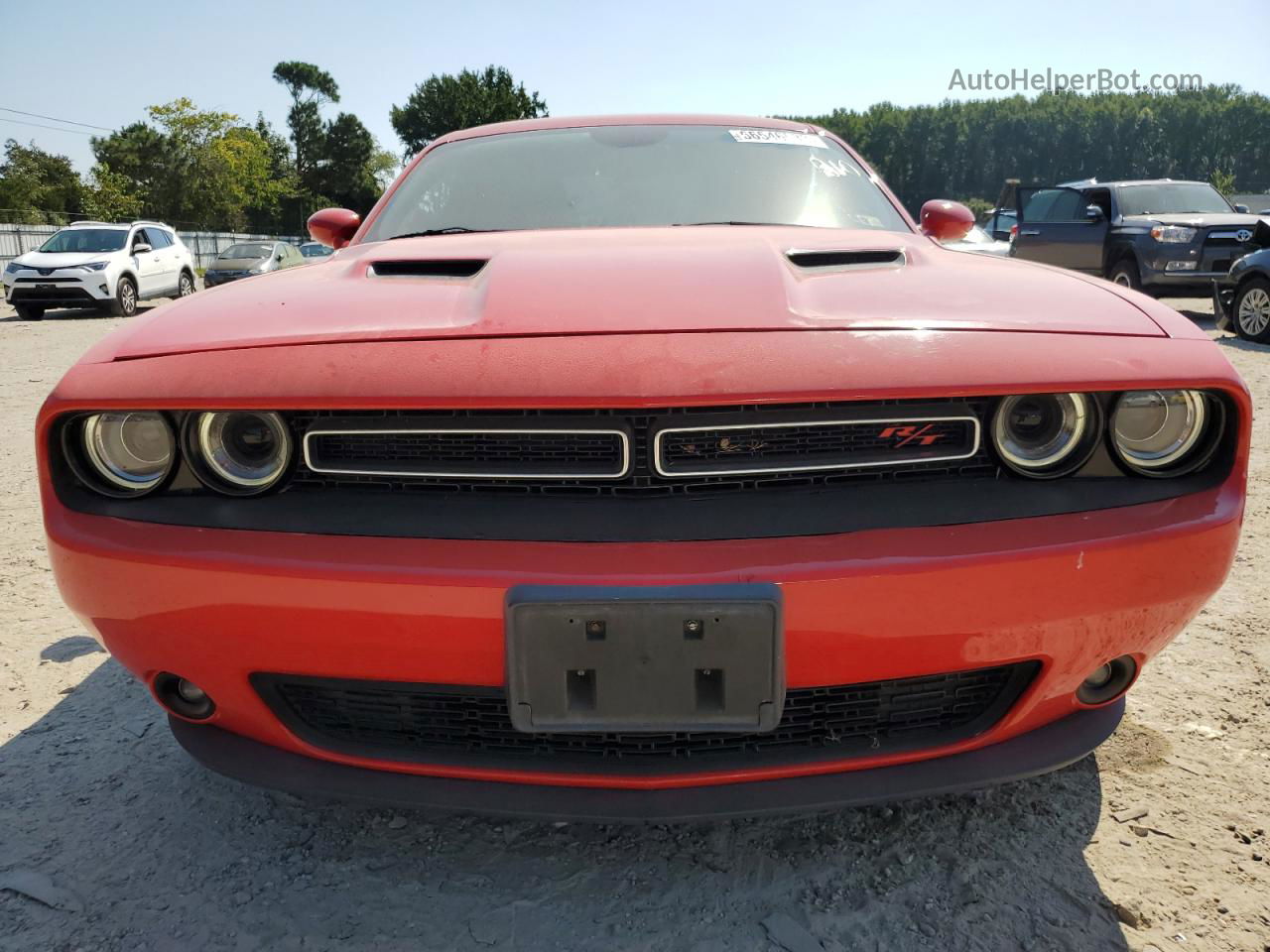 2016 Dodge Challenger R/t Красный vin: 2C3CDZBT9GH125733