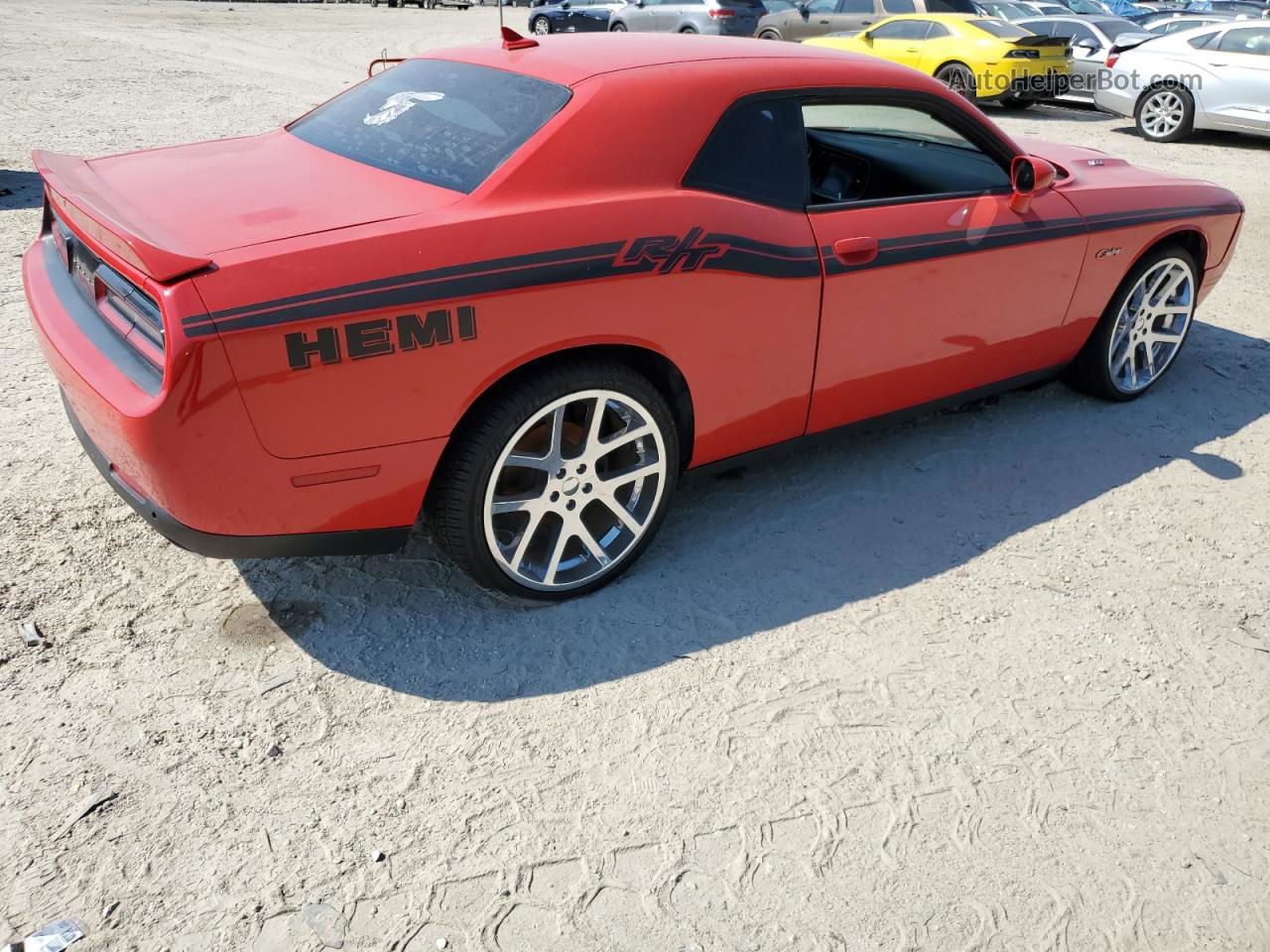 2016 Dodge Challenger R/t Red vin: 2C3CDZBT9GH125733