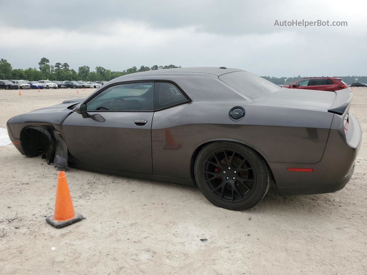 2016 Dodge Challenger R/t Gray vin: 2C3CDZBT9GH148851