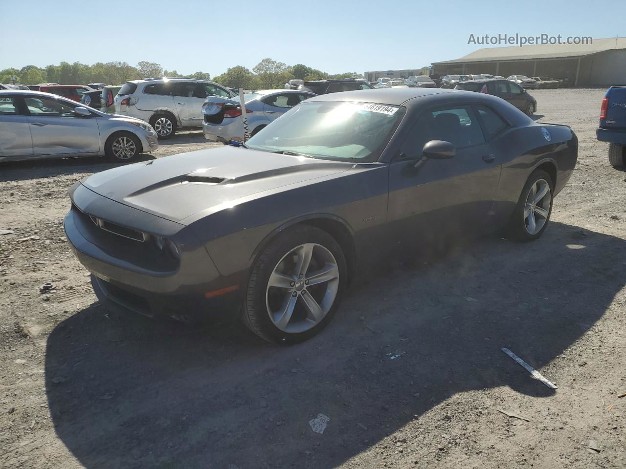 2016 Dodge Challenger R/t Charcoal vin: 2C3CDZBT9GH195779