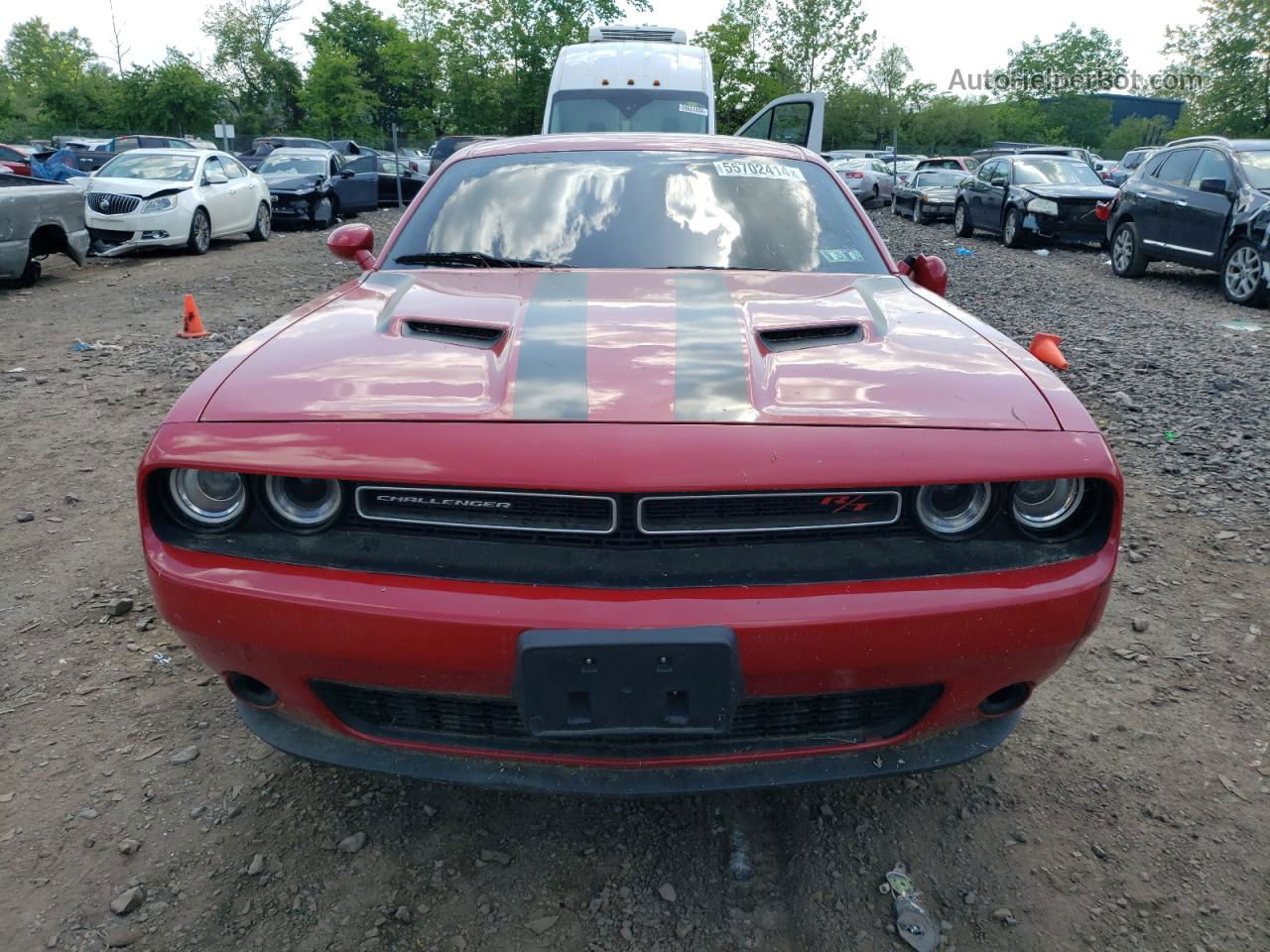 2016 Dodge Challenger R/t Red vin: 2C3CDZBT9GH218428