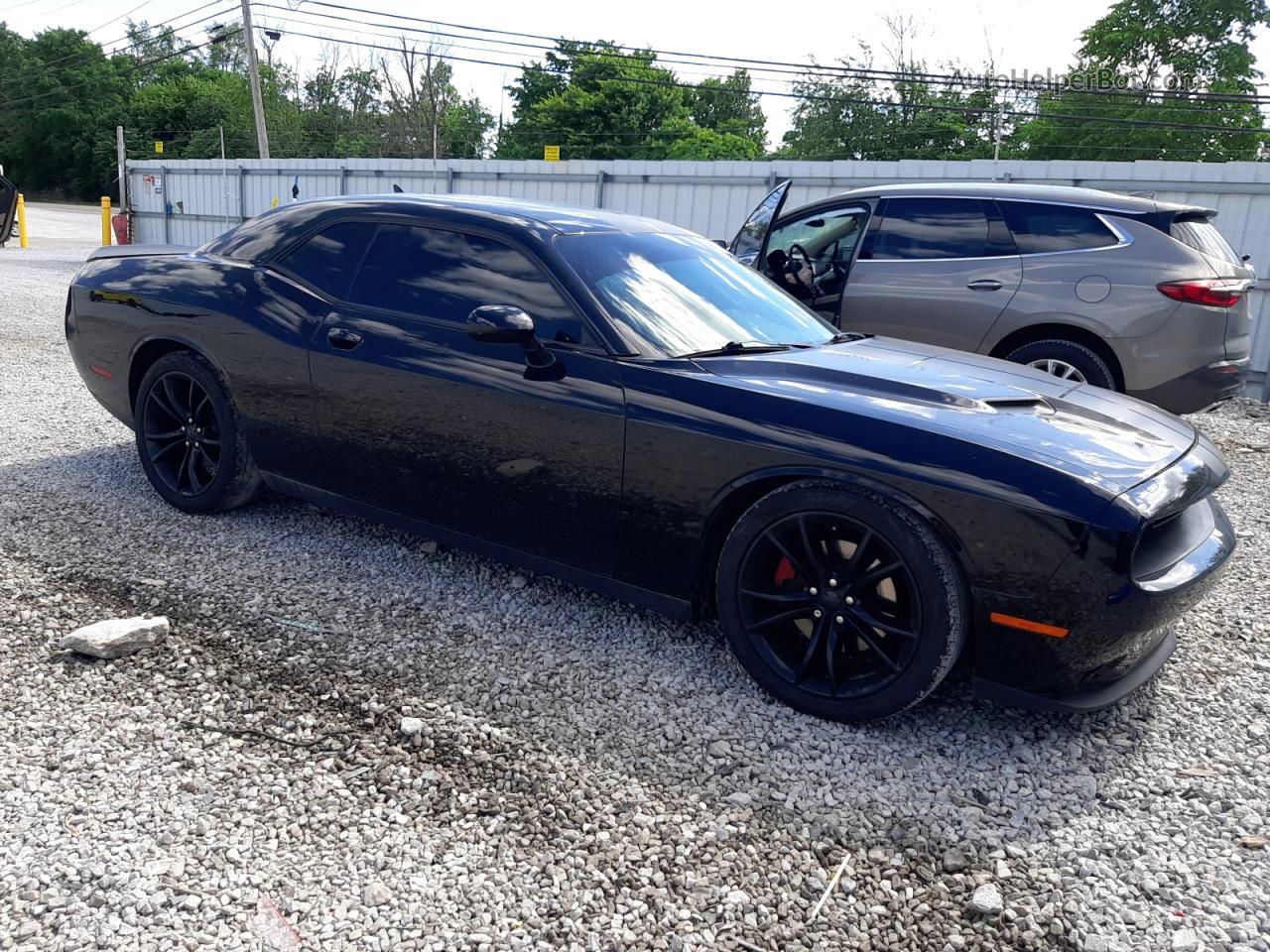 2016 Dodge Challenger R/t Black vin: 2C3CDZBT9GH256239