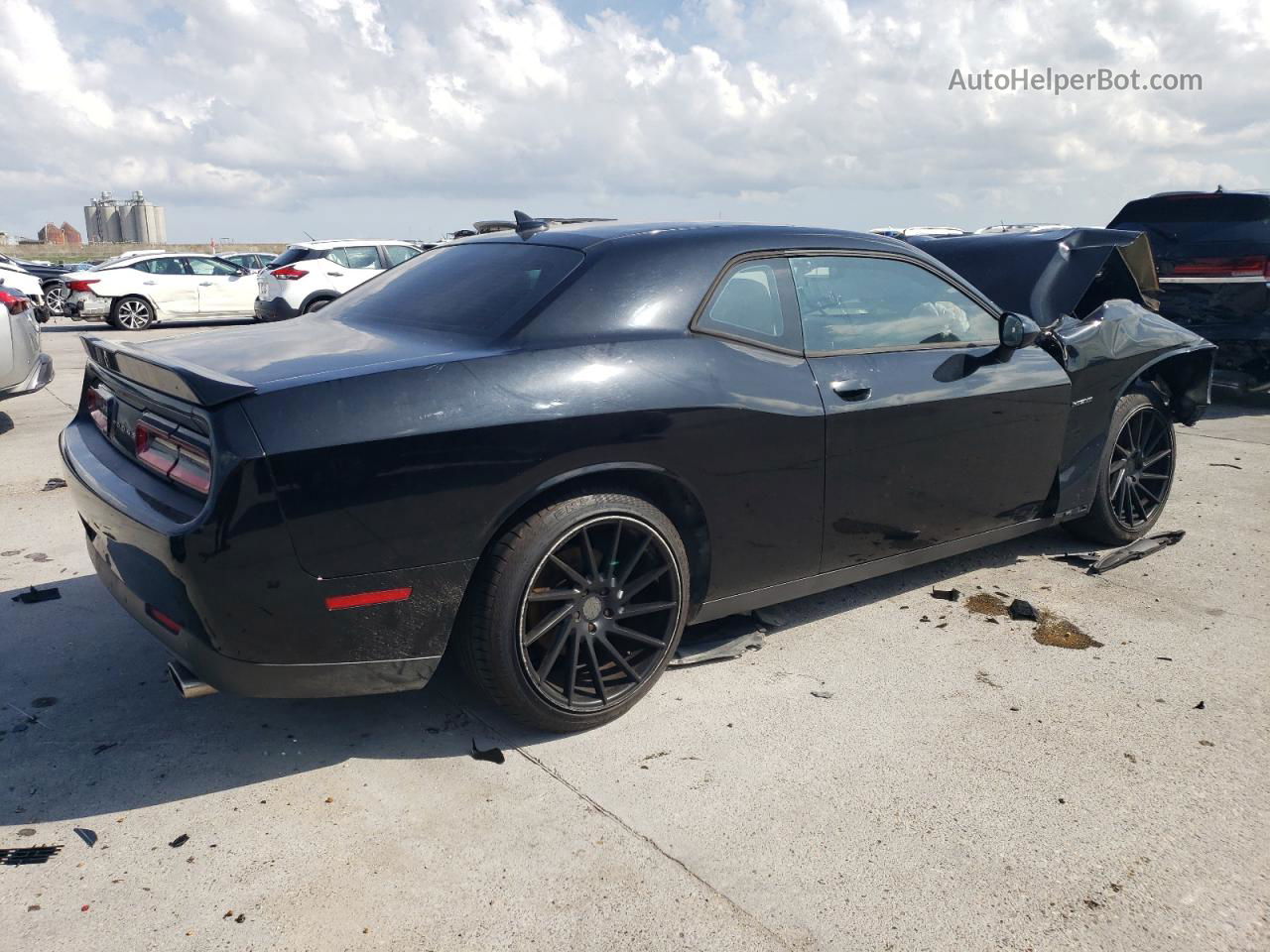 2016 Dodge Challenger R/t Black vin: 2C3CDZBT9GH276099