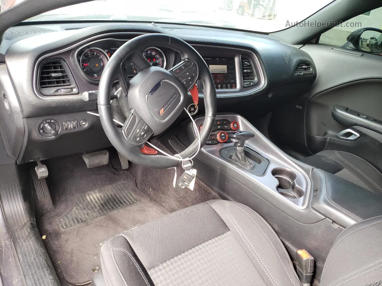 2016 Dodge Challenger R/t Серый vin: 2C3CDZBT9GH312289