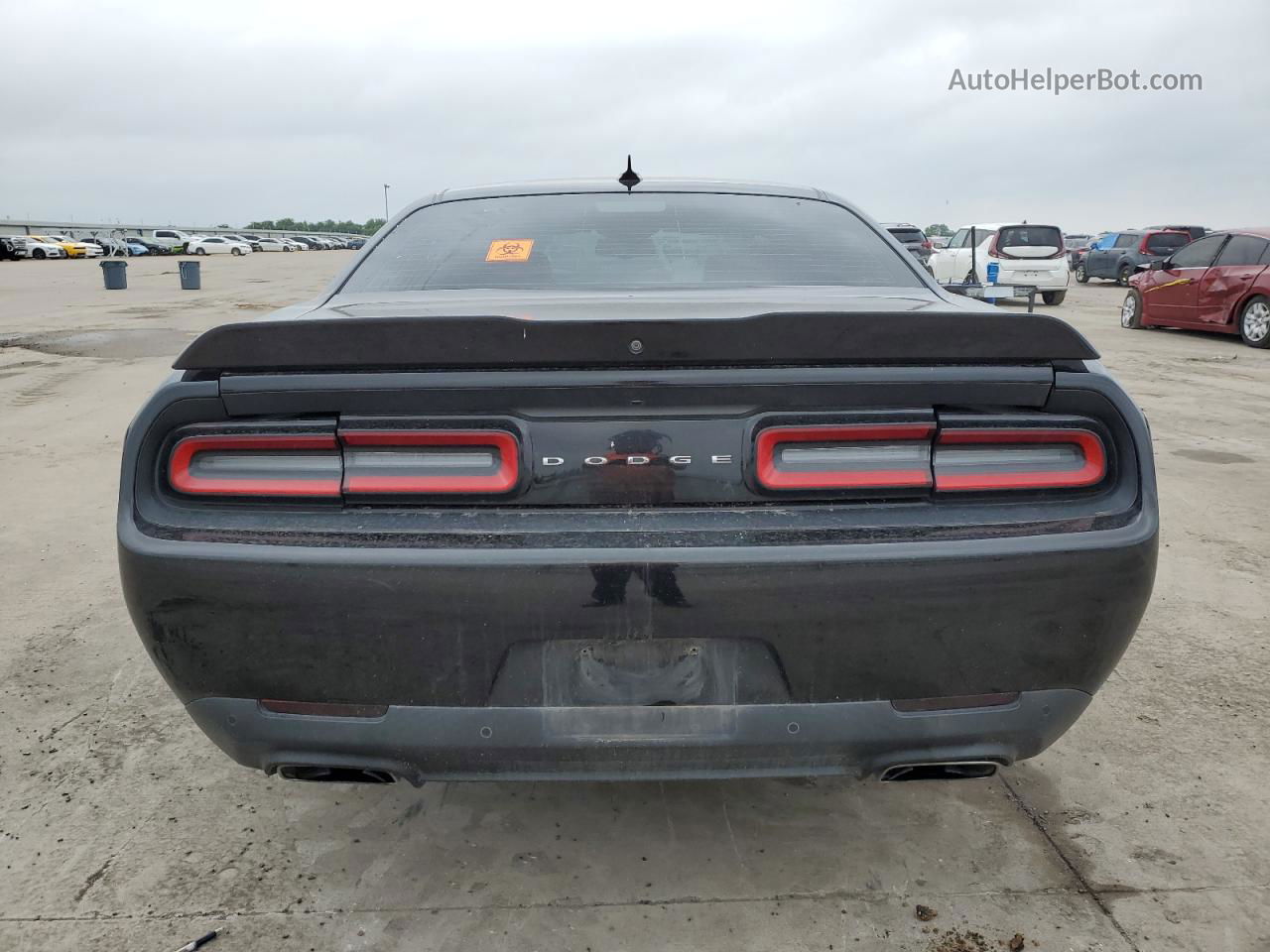 2017 Dodge Challenger R/t Черный vin: 2C3CDZBT9HH509027