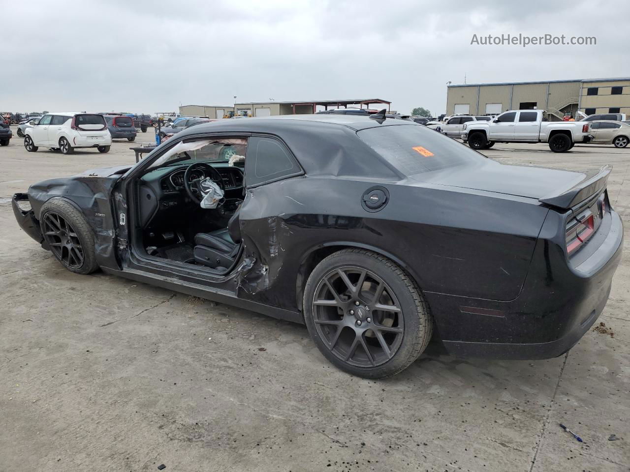 2017 Dodge Challenger R/t Black vin: 2C3CDZBT9HH509027