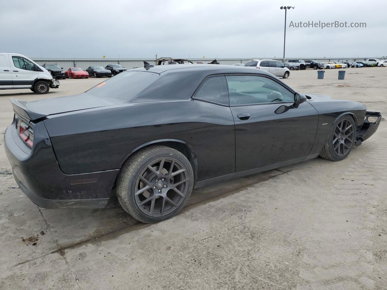 2017 Dodge Challenger R/t Черный vin: 2C3CDZBT9HH509027