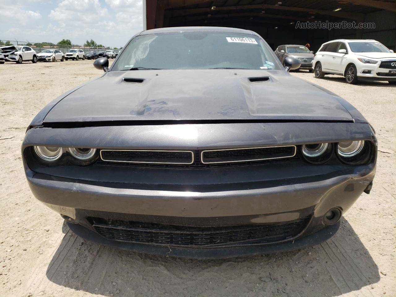 2017 Dodge Challenger R/t Gray vin: 2C3CDZBT9HH522506