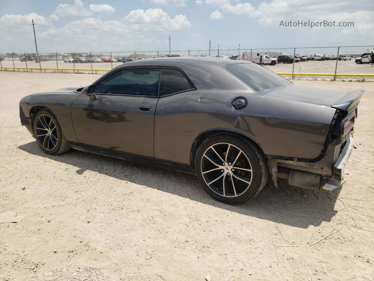 2017 Dodge Challenger R/t Gray vin: 2C3CDZBT9HH522506