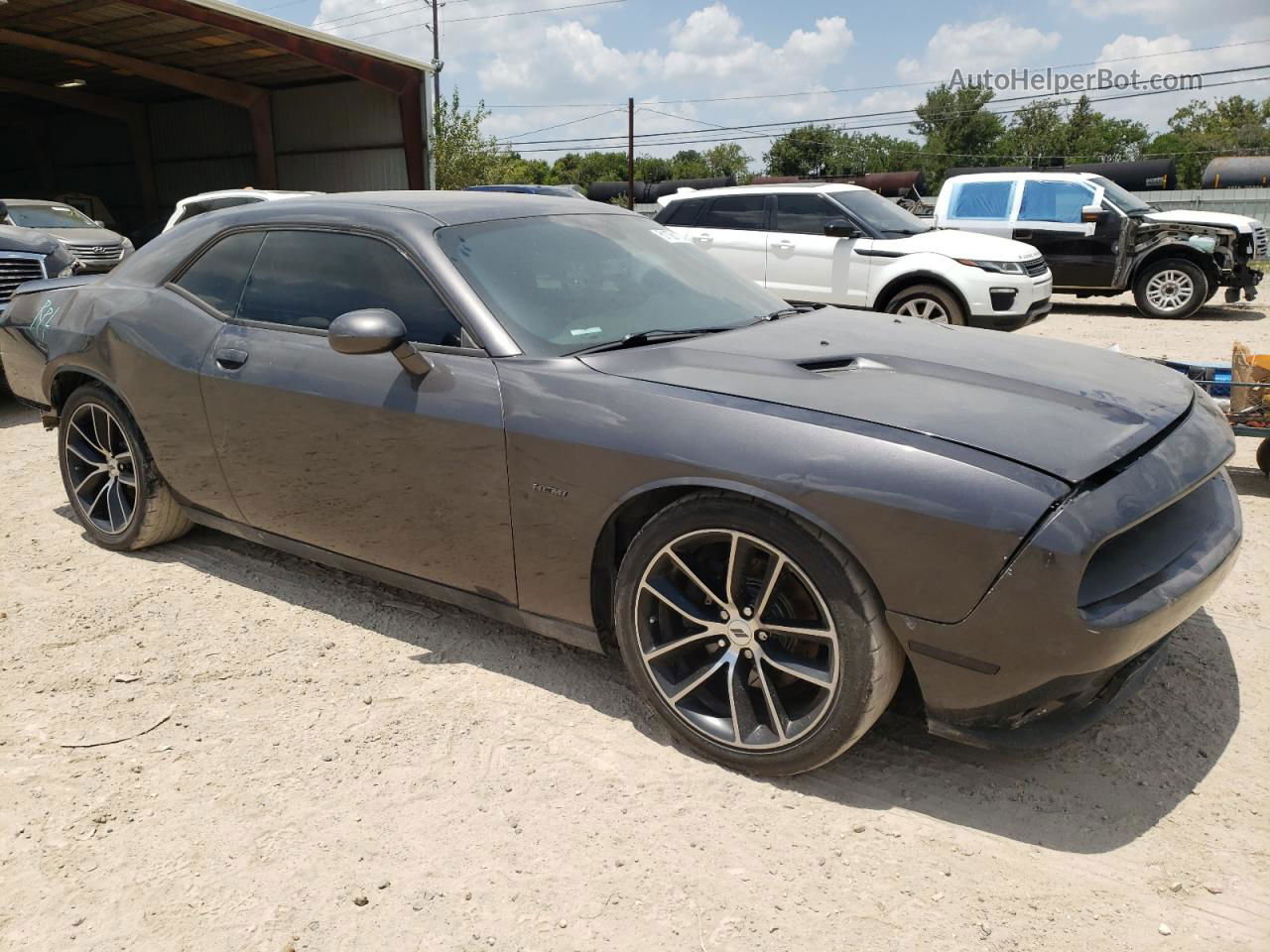 2017 Dodge Challenger R/t Gray vin: 2C3CDZBT9HH522506