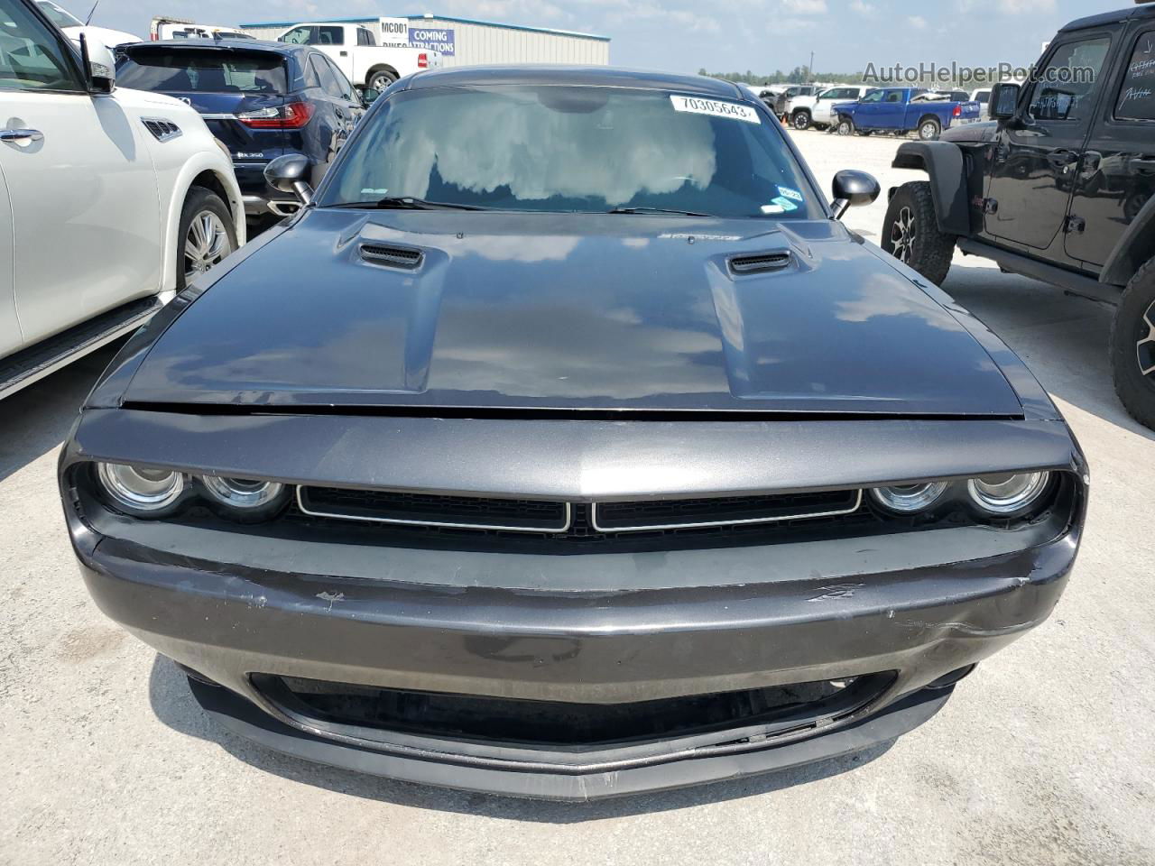 2017 Dodge Challenger R/t Gray vin: 2C3CDZBT9HH522506