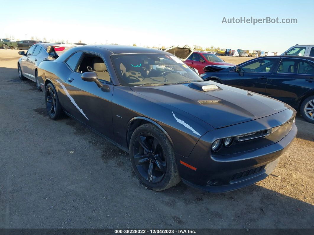 2017 Dodge Challenger R/t Black vin: 2C3CDZBT9HH531318