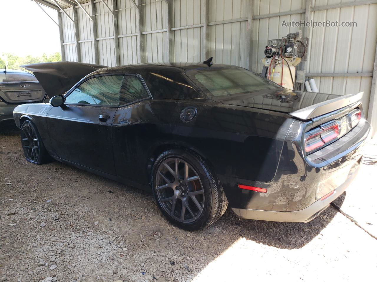 2017 Dodge Challenger R/t Black vin: 2C3CDZBT9HH531562