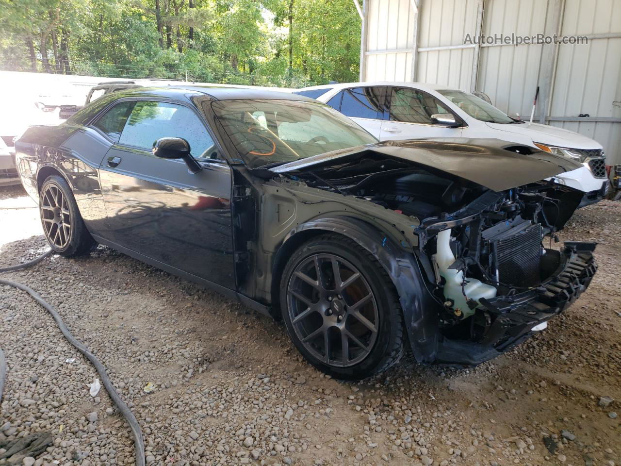 2017 Dodge Challenger R/t Black vin: 2C3CDZBT9HH531562