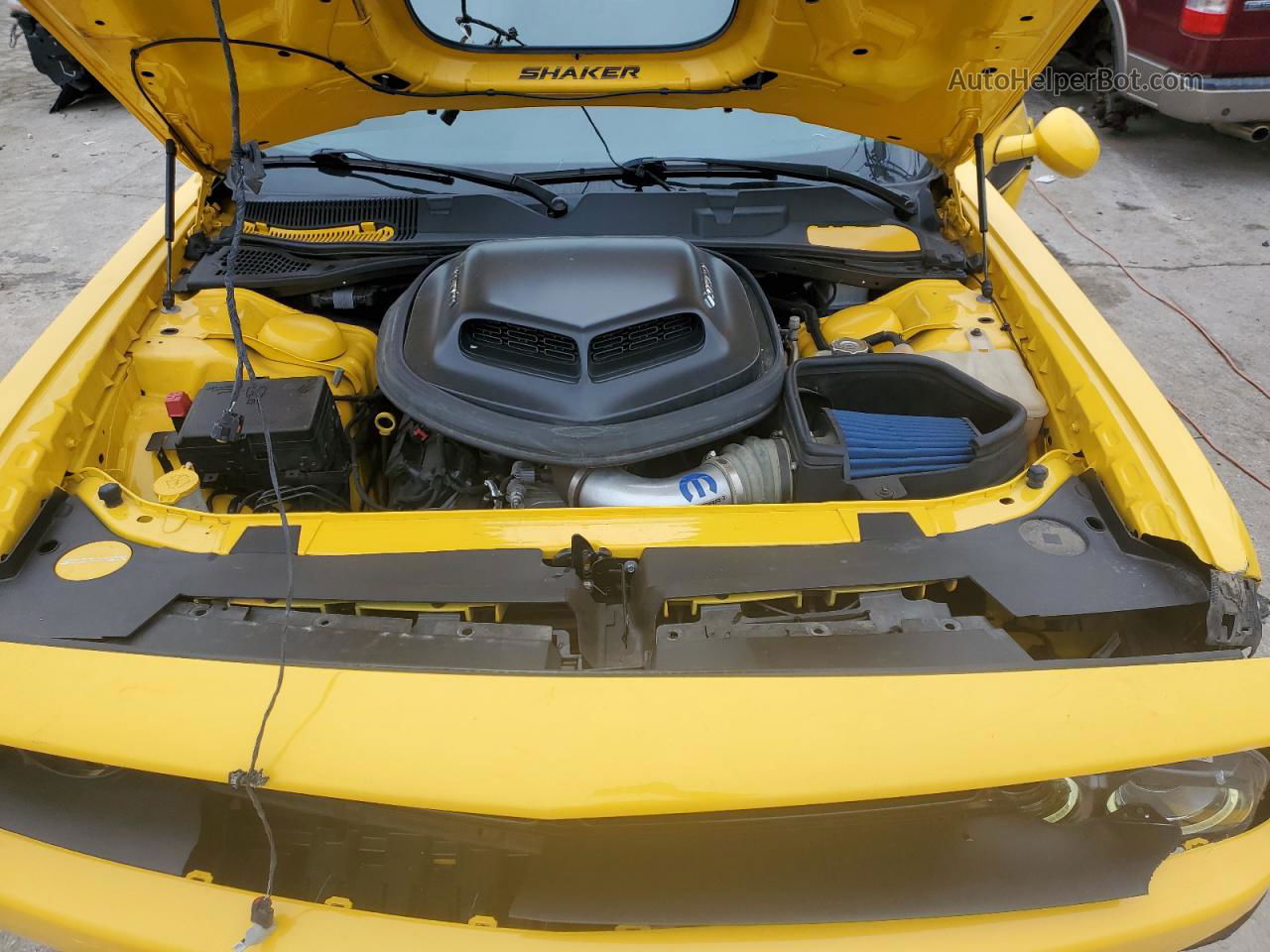 2017 Dodge Challenger R/t Yellow vin: 2C3CDZBT9HH633928