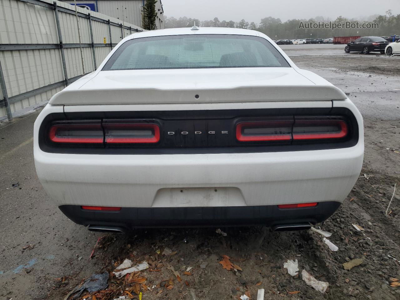 2018 Dodge Challenger R/t White vin: 2C3CDZBT9JH199886