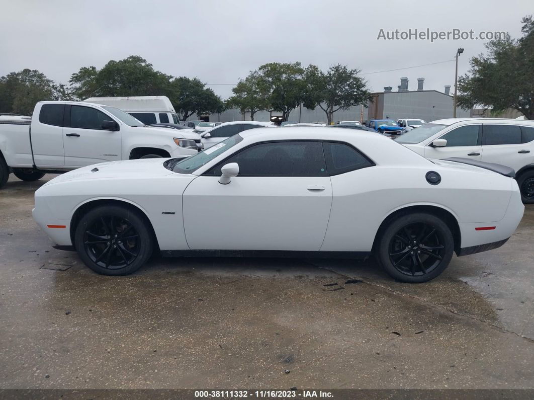 2018 Dodge Challenger R/t White vin: 2C3CDZBT9JH219635