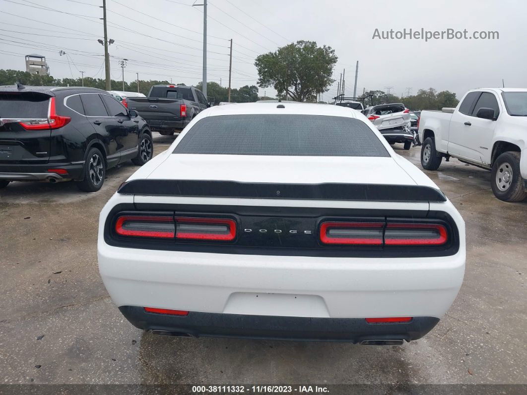 2018 Dodge Challenger R/t White vin: 2C3CDZBT9JH219635