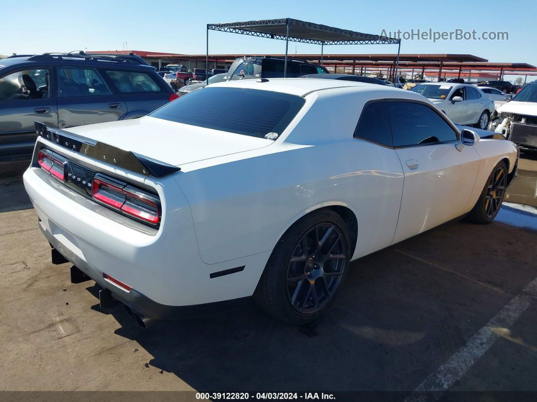 2018 Dodge Challenger T/a White vin: 2C3CDZBT9JH228044