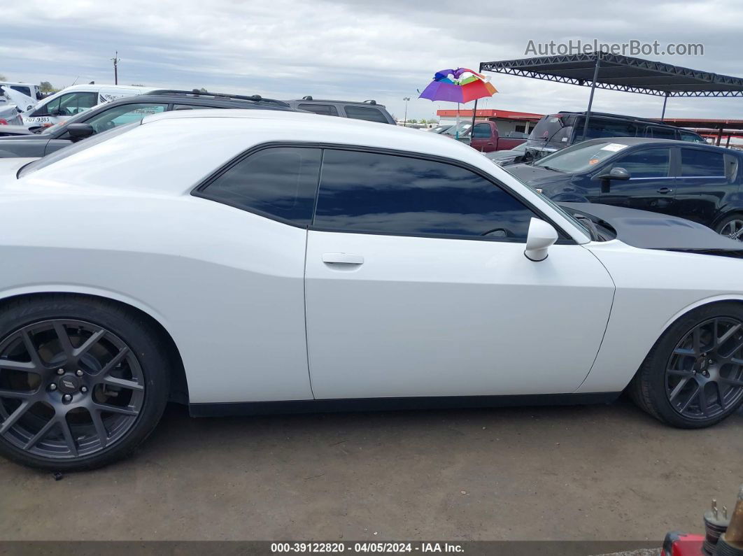 2018 Dodge Challenger T/a White vin: 2C3CDZBT9JH228044