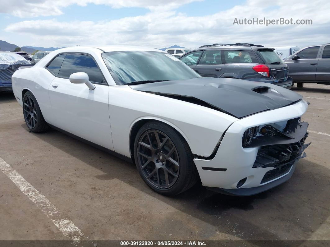 2018 Dodge Challenger T/a White vin: 2C3CDZBT9JH228044