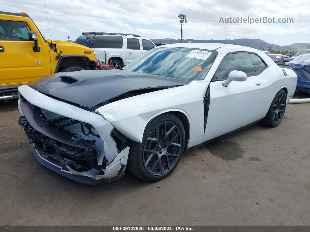 2018 Dodge Challenger T/a White vin: 2C3CDZBT9JH228044