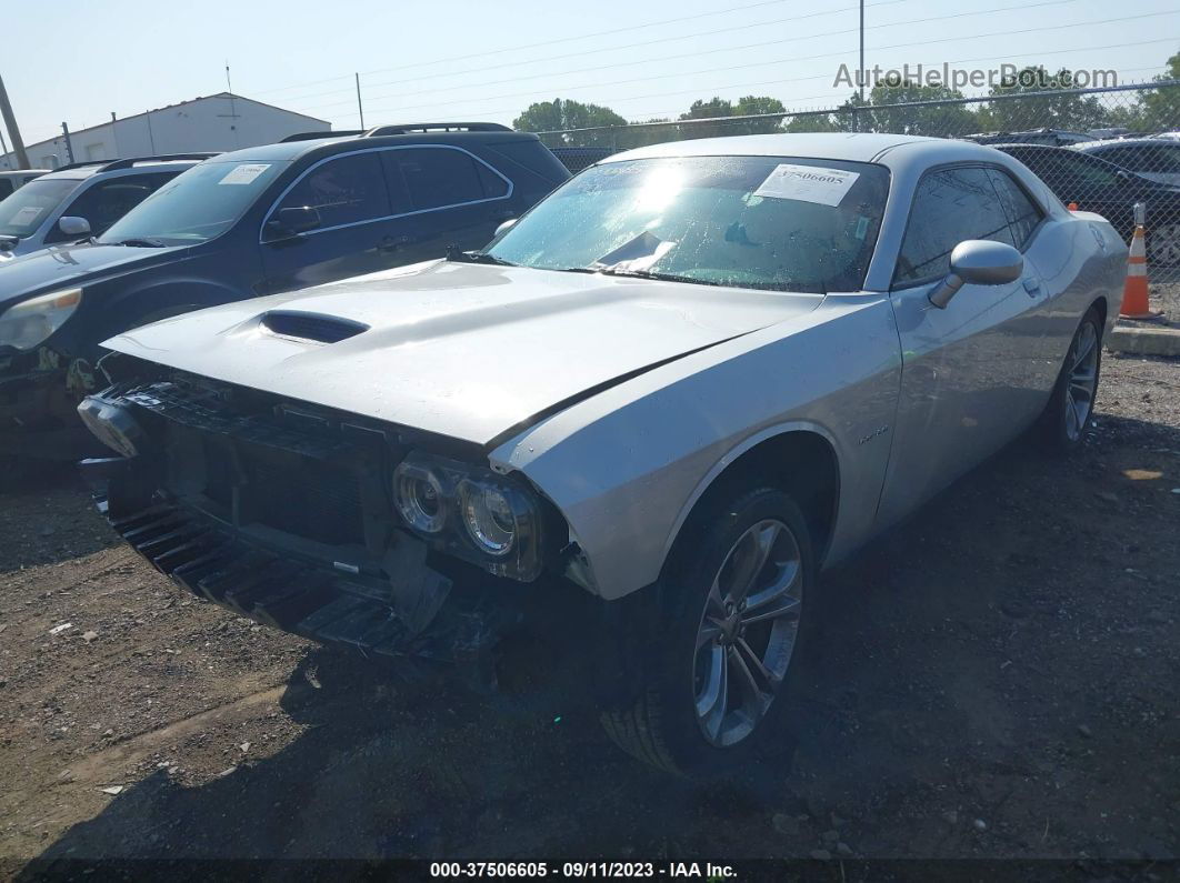 2022 Dodge Challenger R/t Silver vin: 2C3CDZBT9NH105611