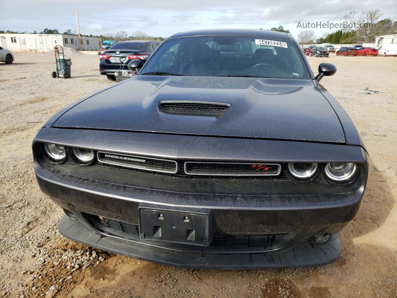 2022 Dodge Challenger R/t Gray vin: 2C3CDZBT9NH128080