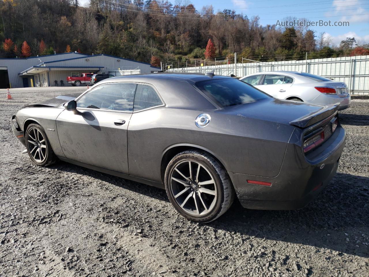 2022 Dodge Challenger R/t Gray vin: 2C3CDZBT9NH230561