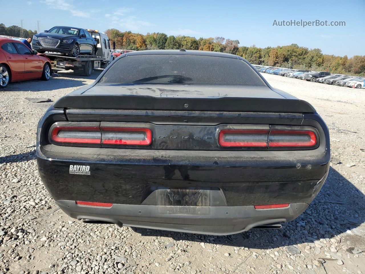 2022 Dodge Challenger R/t Черный vin: 2C3CDZBT9NH253810