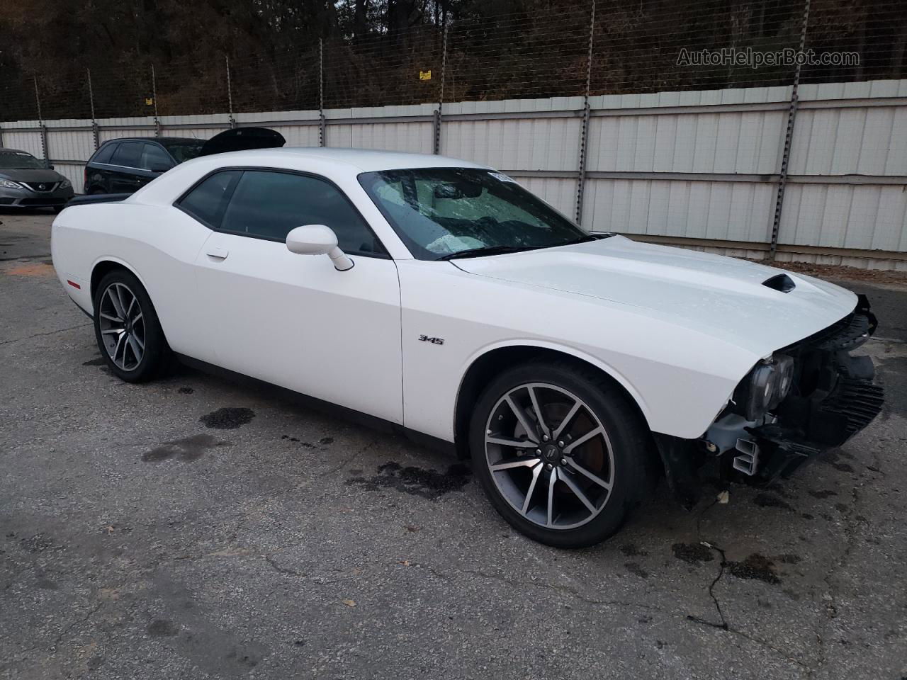 2023 Dodge Challenger R/t White vin: 2C3CDZBT9PH525792