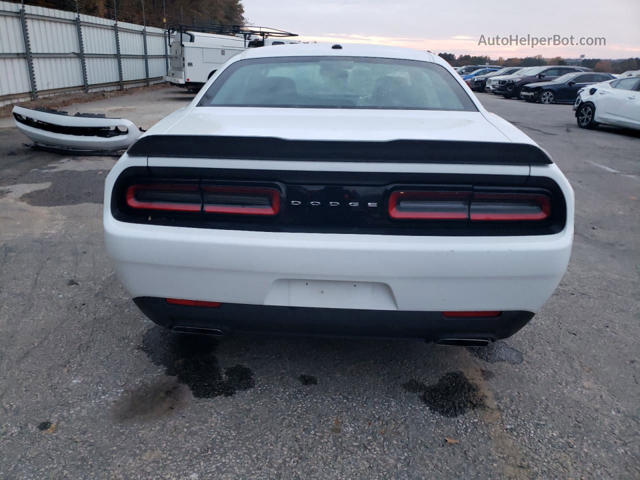 2023 Dodge Challenger R/t White vin: 2C3CDZBT9PH525792