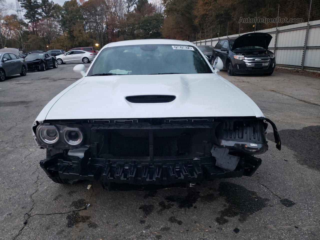 2023 Dodge Challenger R/t White vin: 2C3CDZBT9PH525792