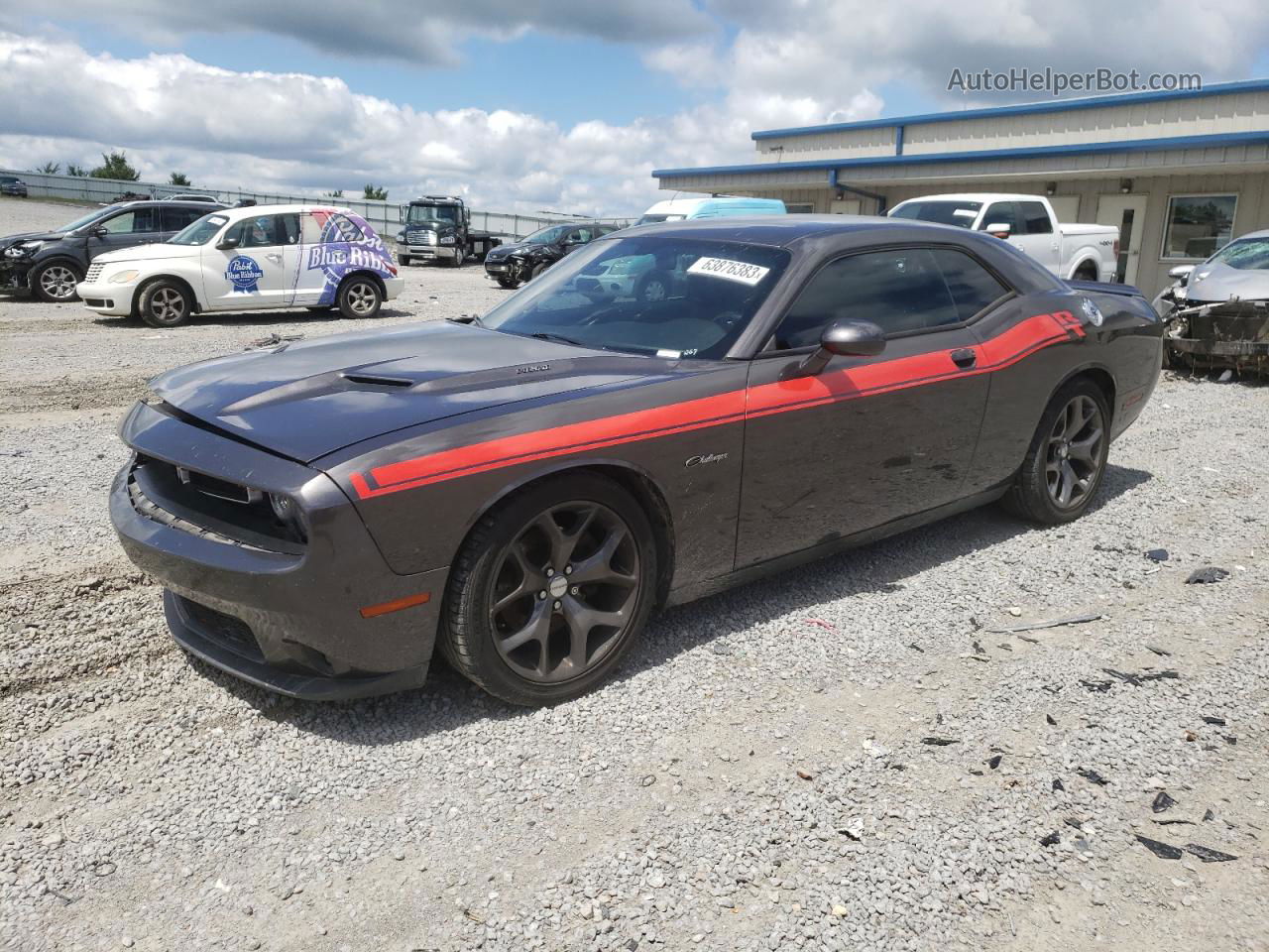 2015 Dodge Challenger Sxt Plus Gray vin: 2C3CDZBTXFH788940