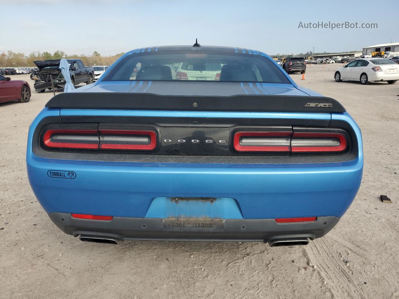 2015 Dodge Challenger Sxt Plus Blue vin: 2C3CDZBTXFH873499