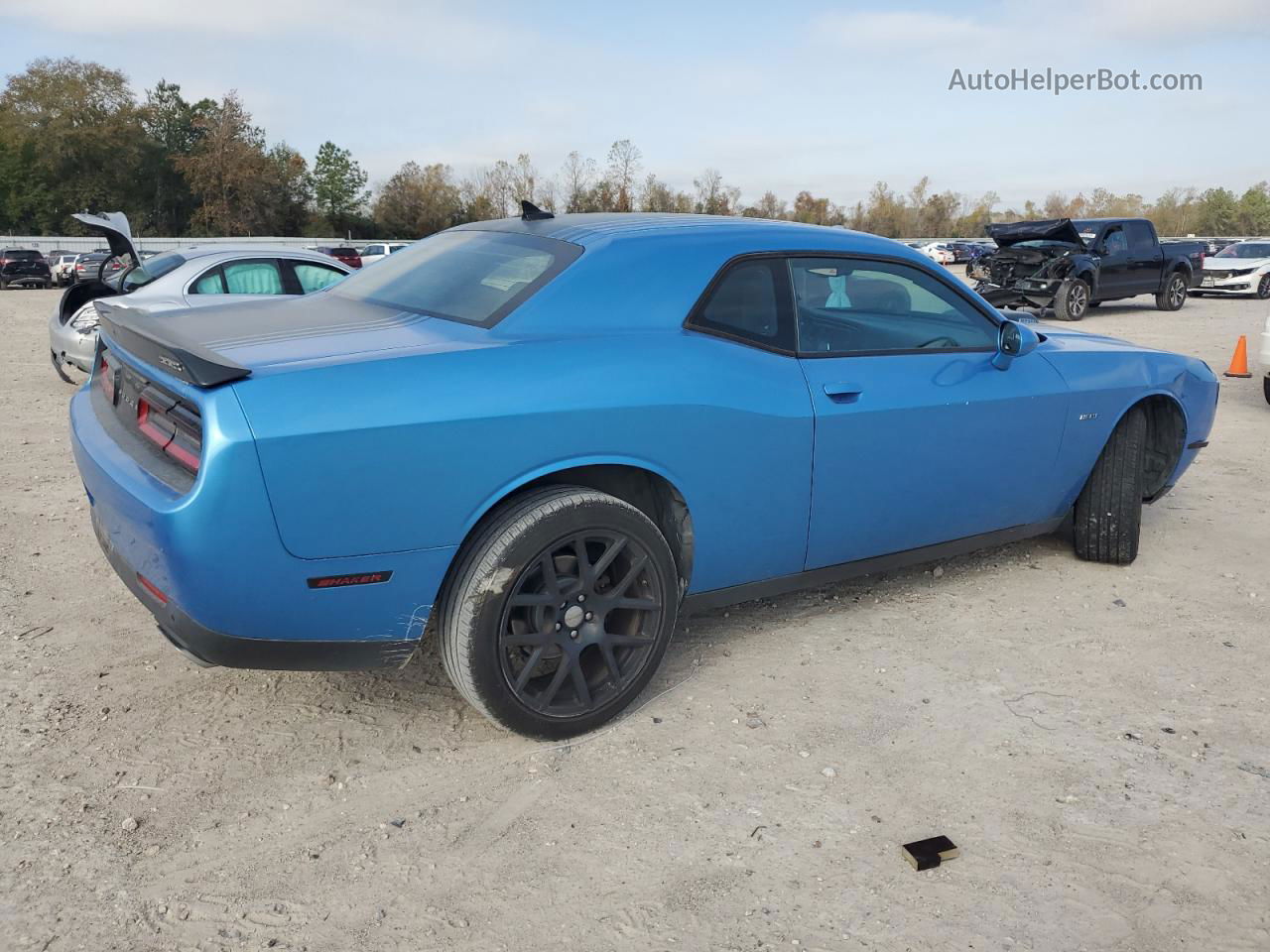 2015 Dodge Challenger Sxt Plus Blue vin: 2C3CDZBTXFH873499