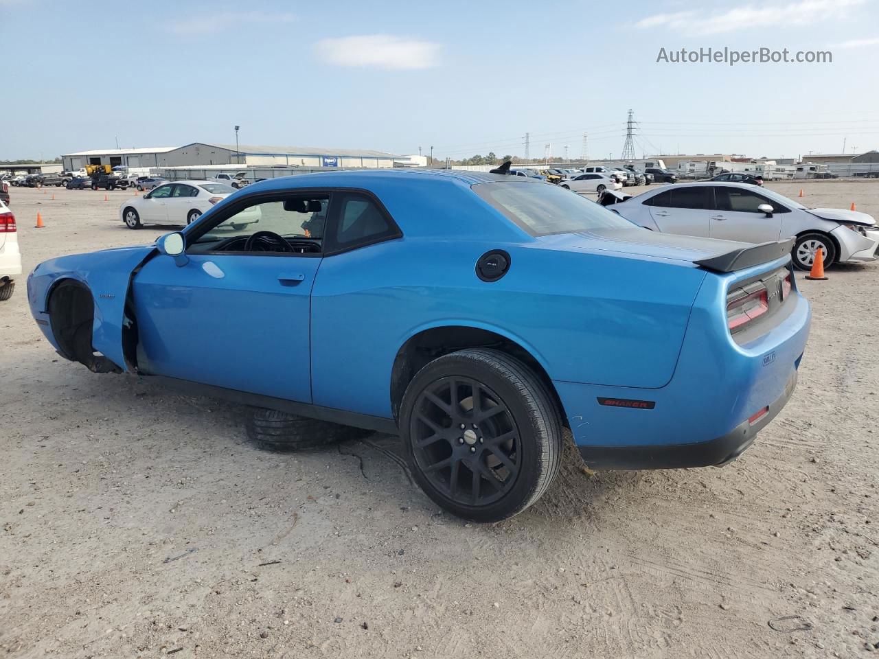 2015 Dodge Challenger Sxt Plus Blue vin: 2C3CDZBTXFH873499