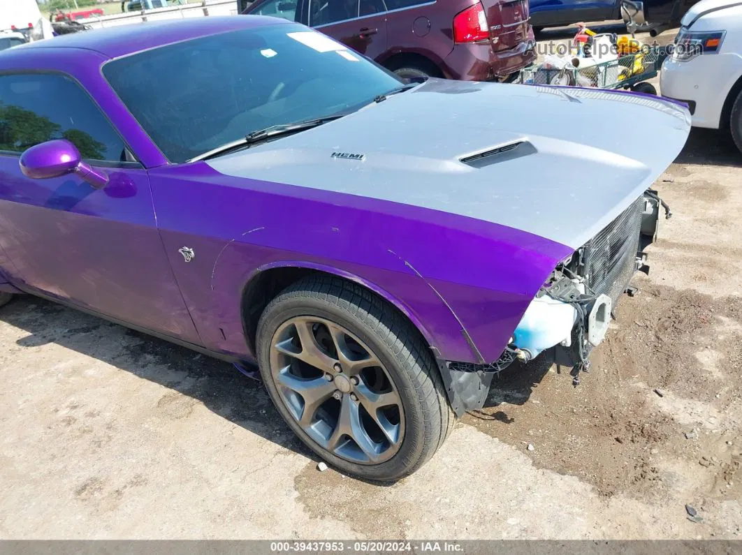 2015 Dodge Challenger R/t Plus Фиолетовый vin: 2C3CDZBTXFH910938