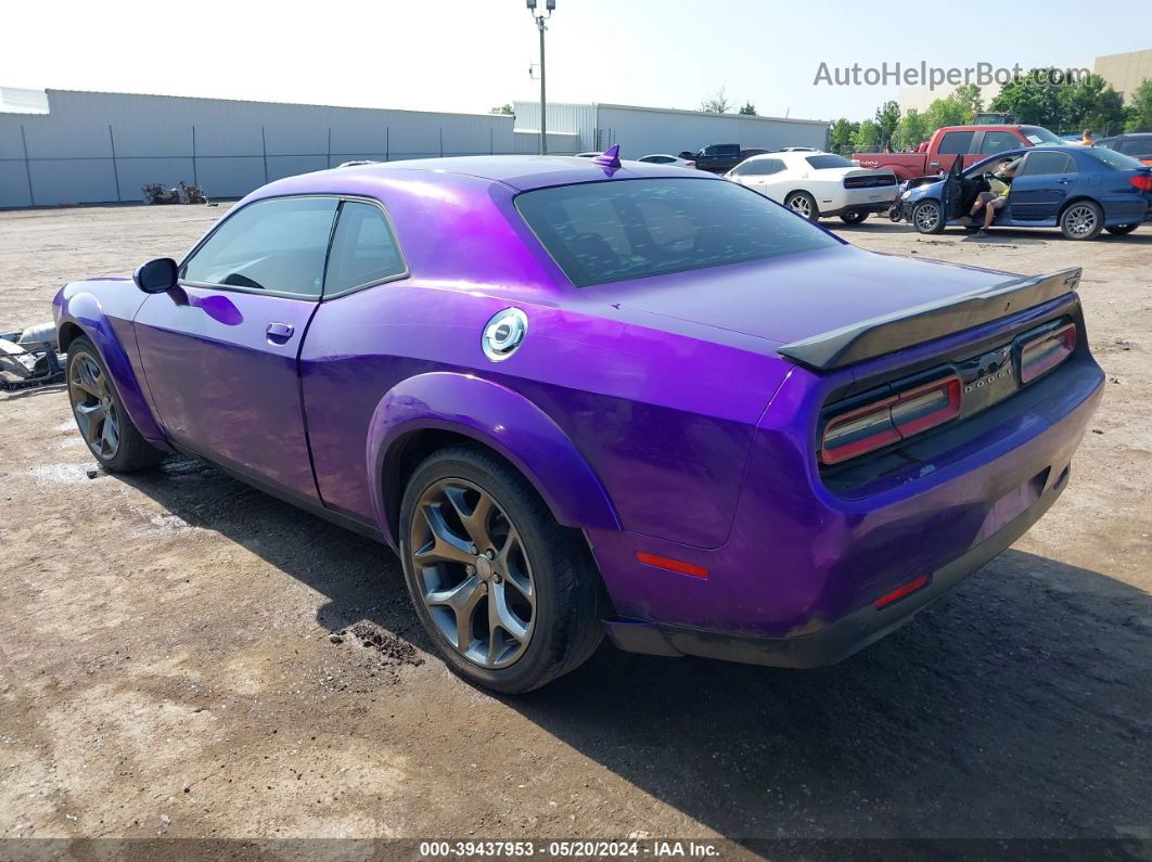 2015 Dodge Challenger R/t Plus Фиолетовый vin: 2C3CDZBTXFH910938