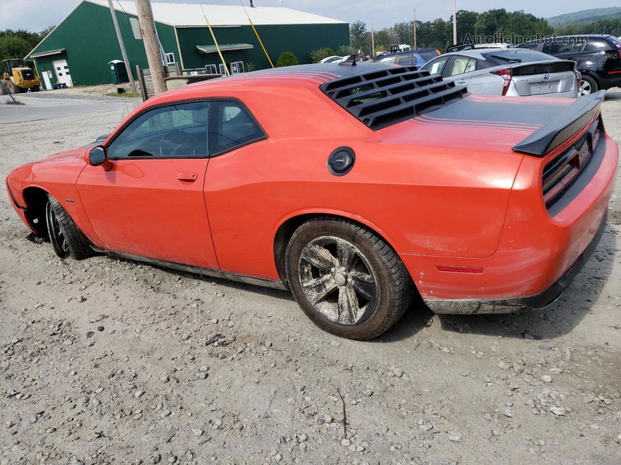 2016 Dodge Challenger R/t Orange vin: 2C3CDZBTXGH305612