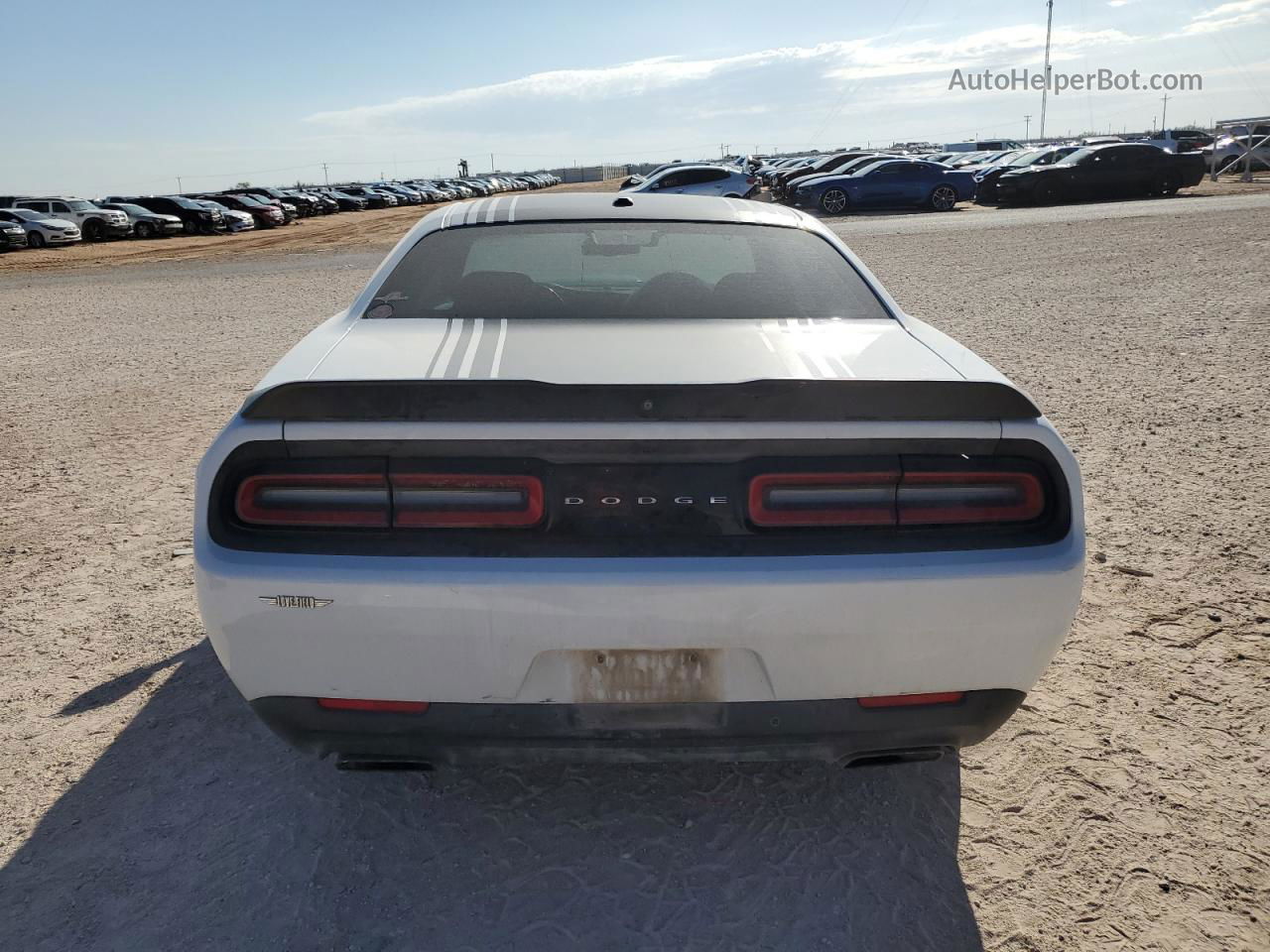 2016 Dodge Challenger R/t White vin: 2C3CDZBTXGH315721