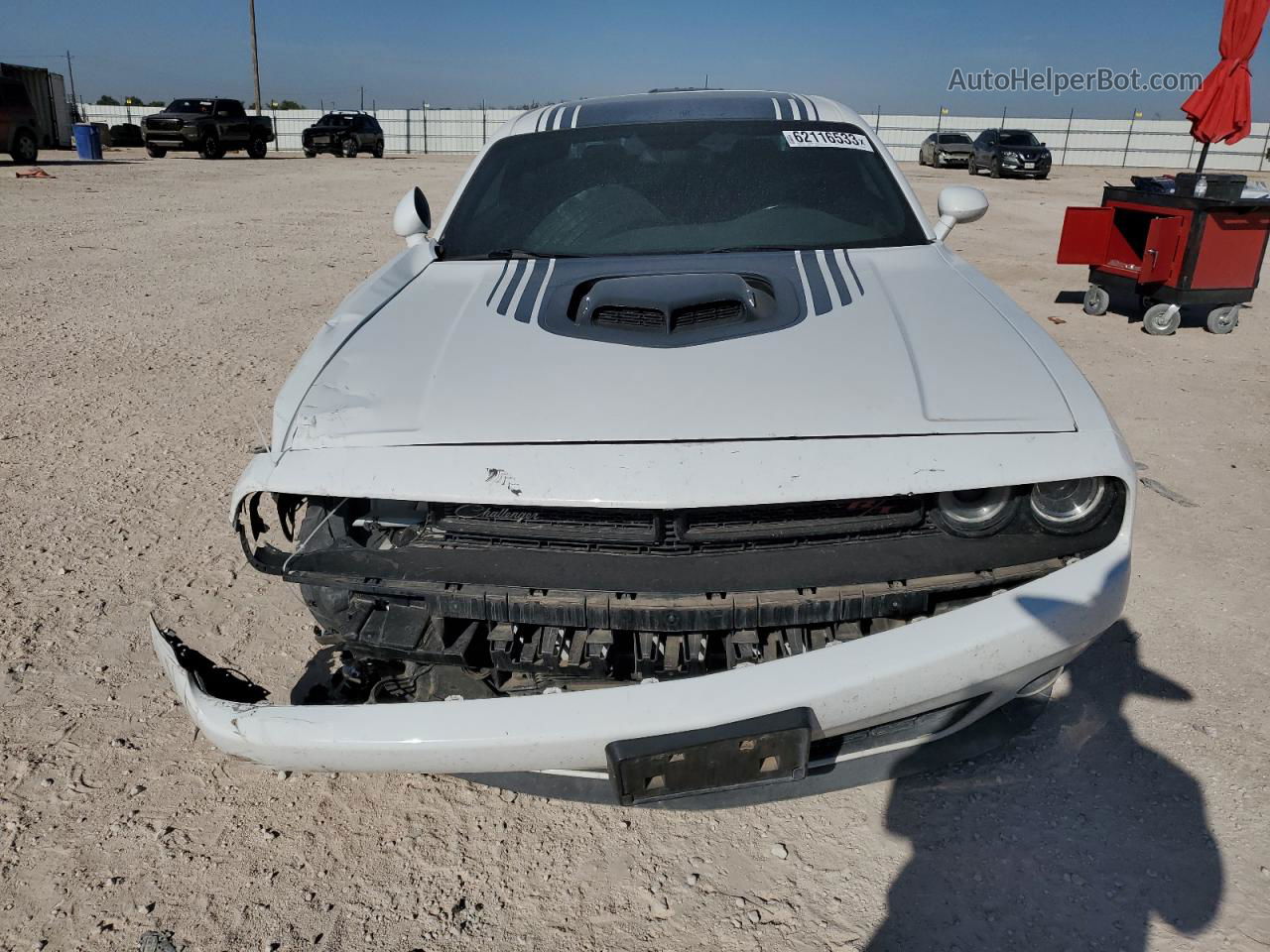 2016 Dodge Challenger R/t White vin: 2C3CDZBTXGH315721