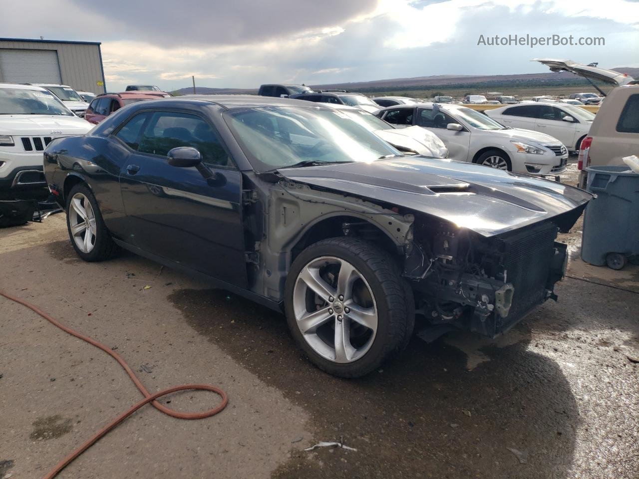 2017 Dodge Challenger R/t Blue vin: 2C3CDZBTXHH582987