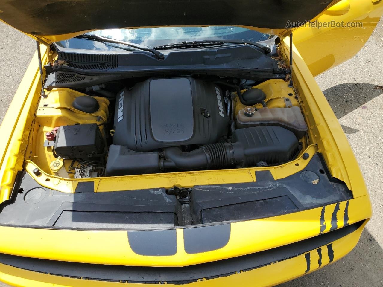 2017 Dodge Challenger R/t Yellow vin: 2C3CDZBTXHH611629
