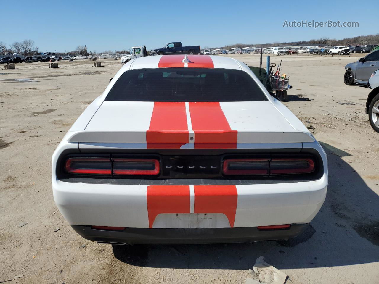 2017 Dodge Challenger R/t White vin: 2C3CDZBTXHH629516