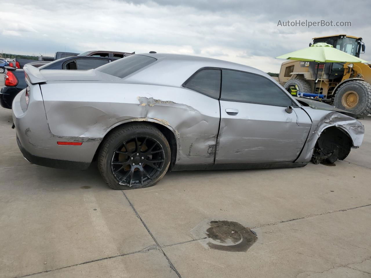 2018 Dodge Challenger R/t Gray vin: 2C3CDZBTXJH269380