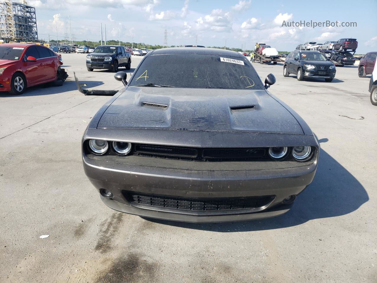 2018 Dodge Challenger R/t Серый vin: 2C3CDZBTXJH271288